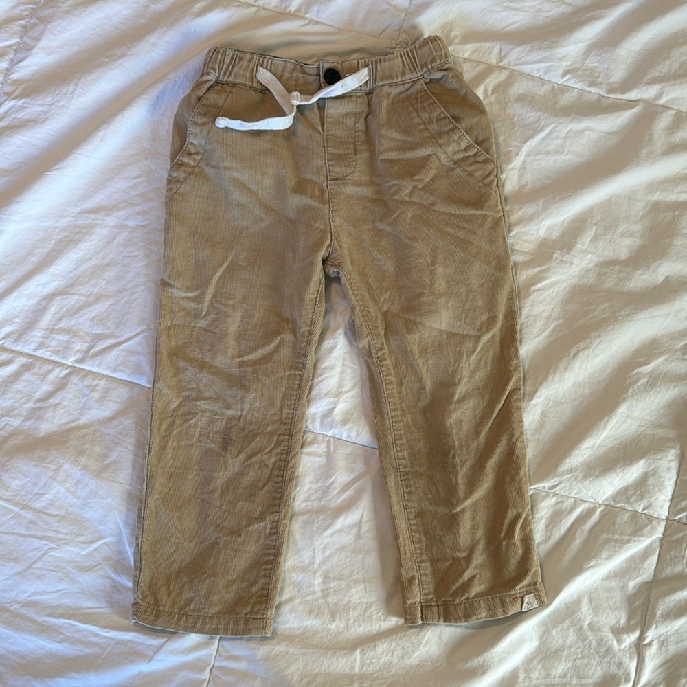 Me & Henry Tan Corduroy Pants